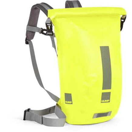 HUMP Reflective Waterproof 20L Backpack Hi-Viz Yellow click to zoom image