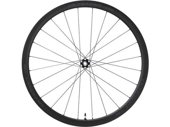 SHIMANO WH-R8170-C36-TL Ultegra disc Carbon clincher 36 mm, front 12x100 mm click to zoom image