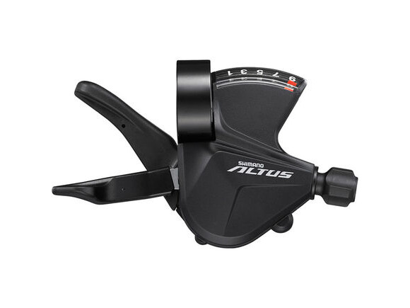 SHIMANO SL-M2010-9R Altus shift lever, band on, 9-speed, right hand click to zoom image