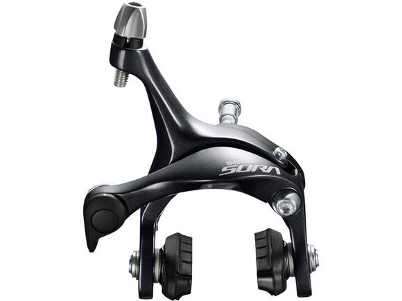 SHIMANO Sora R3000 brake callipers, front, black click to zoom image