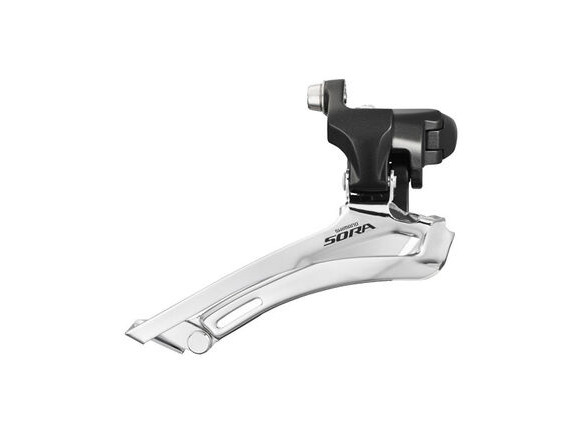 SHIMANO FD-R3000 Sora 9-speed front derailleur, double 28.6/31.8/34.9mm click to zoom image