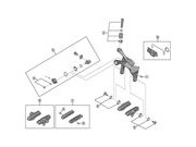 SHIMANO BR-5710 R55C4 Cartridge type brake shoe set, pair click to zoom image