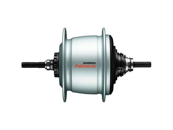 SHIMANO SG-C6001-8R 8-speed internal hub for roller brake, 132x184 mm, 36h, silver click to zoom image