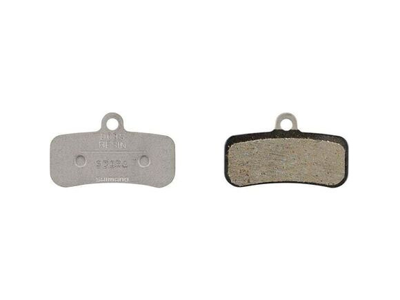SHIMANO D03S disc pads & spring, steel back, resin click to zoom image
