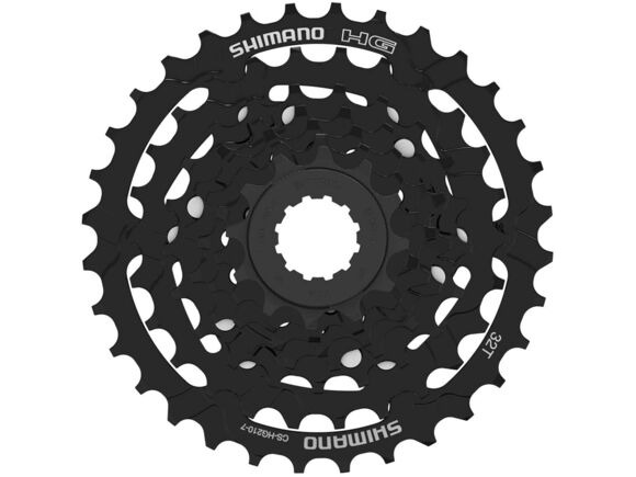 SHIMANO CASS HG210 7 Speed 12-32 click to zoom image