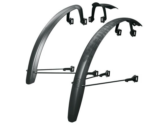 SKS Speedrocker Xl Mudguard Set Black 52mm click to zoom image