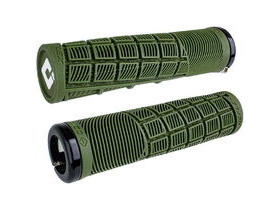 ODI Reflex MTB Lock On Grips 135mm - Army Green