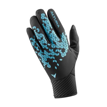 Altura Nightvision Windproof Gloves Black/Blue click to zoom image