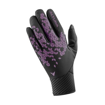 Altura Nightvision Windproof Gloves Black/Purple click to zoom image