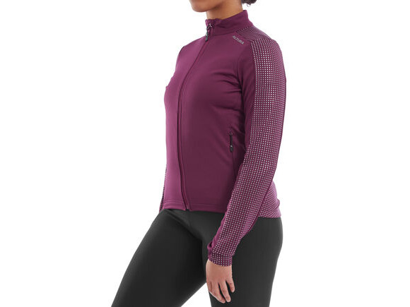 ALTURA Nightvision Women's Long Sleeve Jersey Dark Pink click to zoom image