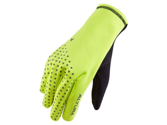 ALTURA Fleece Windproof Nightvision Gloves Yellow click to zoom image