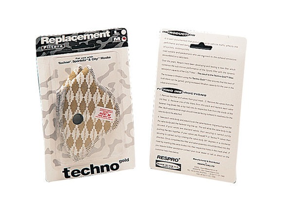 Respro Techno filters - pack of 2 click to zoom image