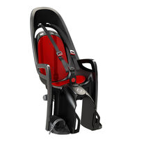 HAMAX Zenith Child Bike Seat Pannier Rack Version Grey/Red
