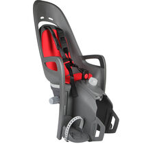 HAMAX Zenith Relax Child Bike Seat Pannier Rack Version Grey/Red