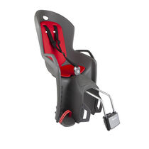 HAMAX Amiga Child Bike Seat Dark Grey/Red