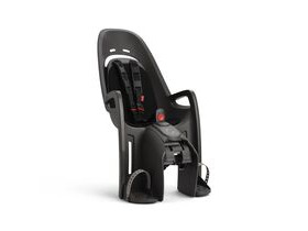 HAMAX Zenith Child Bike Seat With Carrier Adapter 2024: Grey/Black