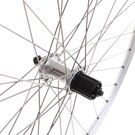 M PART Road Rear Wheel Shimano Sora Hub Eyeleted Rim silver 700c click to zoom image