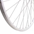 M PART Road Front Wheel Shimano Sora Hub Eyeleted Rim silver 700c click to zoom image