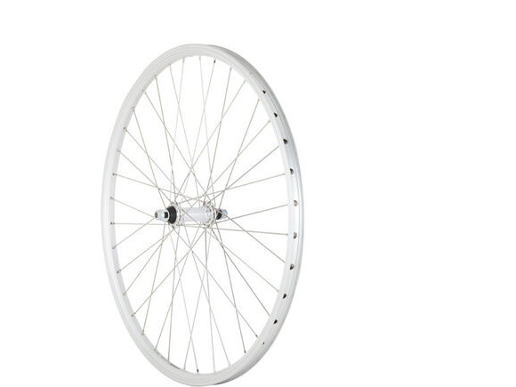 M PART MTB Front Wheel Nutted silver 26 inch click to zoom image