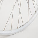 M PART MTB Front Wheel Nutted silver 26 inch click to zoom image