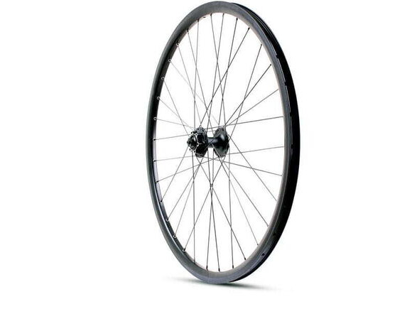 M PART Gravel Front Wheel Shimano Deore 6 Bolt Hub QR 100mm 700c TLR Rim black click to zoom image