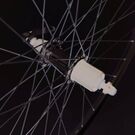 M PART Hybrid Quick Release Cassette Wheel silver 700c click to zoom image