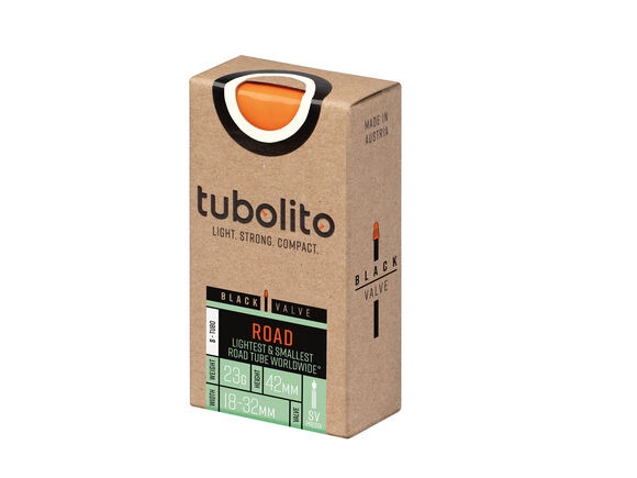 TUBOLITO S-Tubo 700C Road 42mm Presta Valve in Black (700 x 18-32mm) click to zoom image