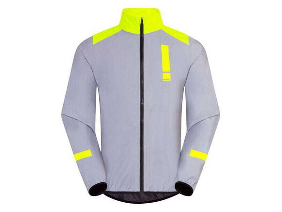 HUMP Men's Ultra Reflect Waterproof Jacket - Reflect / Hi-Viz YW click to zoom image