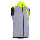 HUMP Men's Ultra Reflect Gilet - Silver Reflect / Hi-Viz Yellow click to zoom image