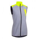 HUMP Women's Ultra Reflect Gilet - Silver Reflect / Hi-Viz Yellow click to zoom image