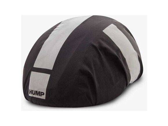 HUMP Reflective Waterproof Helmet Cover - Black click to zoom image