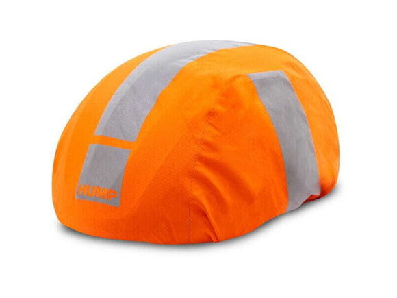 HUMP Reflective Waterproof Helmet Cover - Hi-Viz Orange click to zoom image