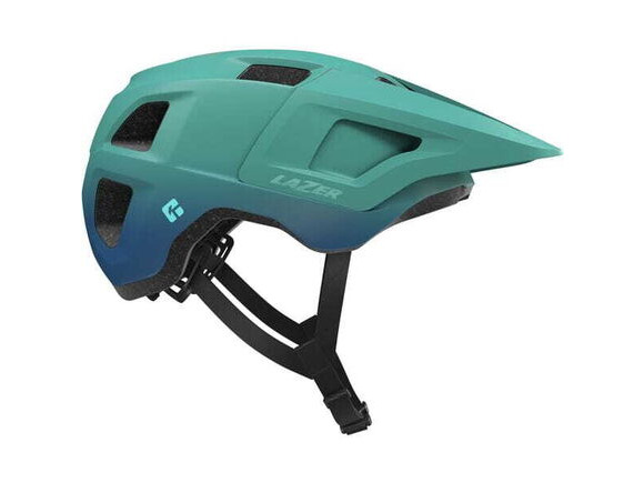 LAZER Finch KinetiCore Helmet, Matt Teal, Uni-Youth Turquoise click to zoom image