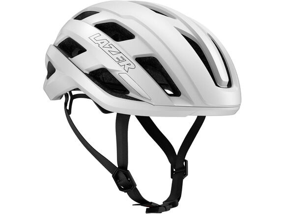 LAZER Strada KinetiCore Helmet, Full White click to zoom image