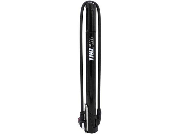 TRUFLO Air Flow MiniTrax CNC Mini Floor Pump with Extra-long hose, black click to zoom image