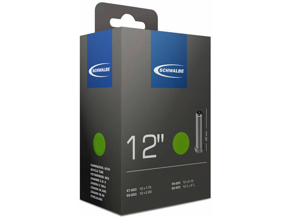 SCHWALBE AV1 12 1/2 x 2 1/4' Schrader 40mm click to zoom image