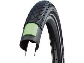 SCHWALBE Green Marathon City/Touring Tyre in Black/Reflex (Wired) 26 x 1.50" E-25