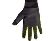 Madison Stellar Reflective Waterproof Thermal gloves, black / hi-viz yellow click to zoom image