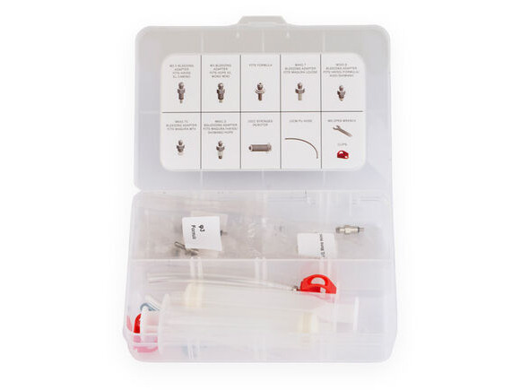 AZTEC Universal bleed kit with syringe and nipples to suit most brands click to zoom image