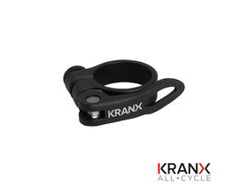 KranX Alloy Q/R Seat Clamp in Black