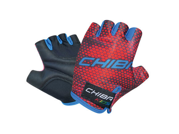 Chiba Kids Line Spider Mitt in Red click to zoom image