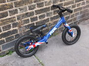 SECOND HAND Frog Tadpole Union Jack click to zoom image