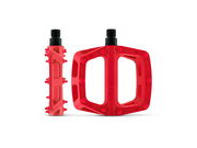 DMR V6 Plastic Pedal - Cro-Mo Axle One Size Red  click to zoom image