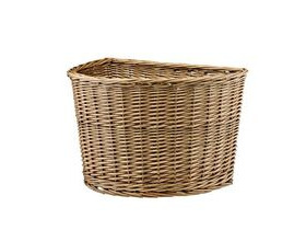 ADIE 16' D Shape Wicker Basket