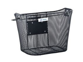 ADIE Mesh Basket in Black Includes Metal Bracket