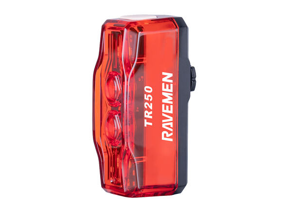 Ravemen TR250 Smart Alert Brake Detection Rear Light (250 Lumens) click to zoom image