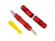 Dynaplug Racer Pro tubeless bicycle tyre repair kit  Red  click to zoom image