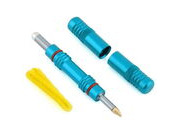 Dynaplug Racer Pro tubeless bicycle tyre repair kit  Turquoise  click to zoom image
