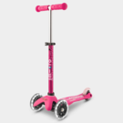 MICRO Mini Micro Deluxe LED Scooter  PINK  click to zoom image