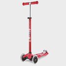 MICRO MAXI MICRO DELUXE LED SCOOTER  Red  click to zoom image